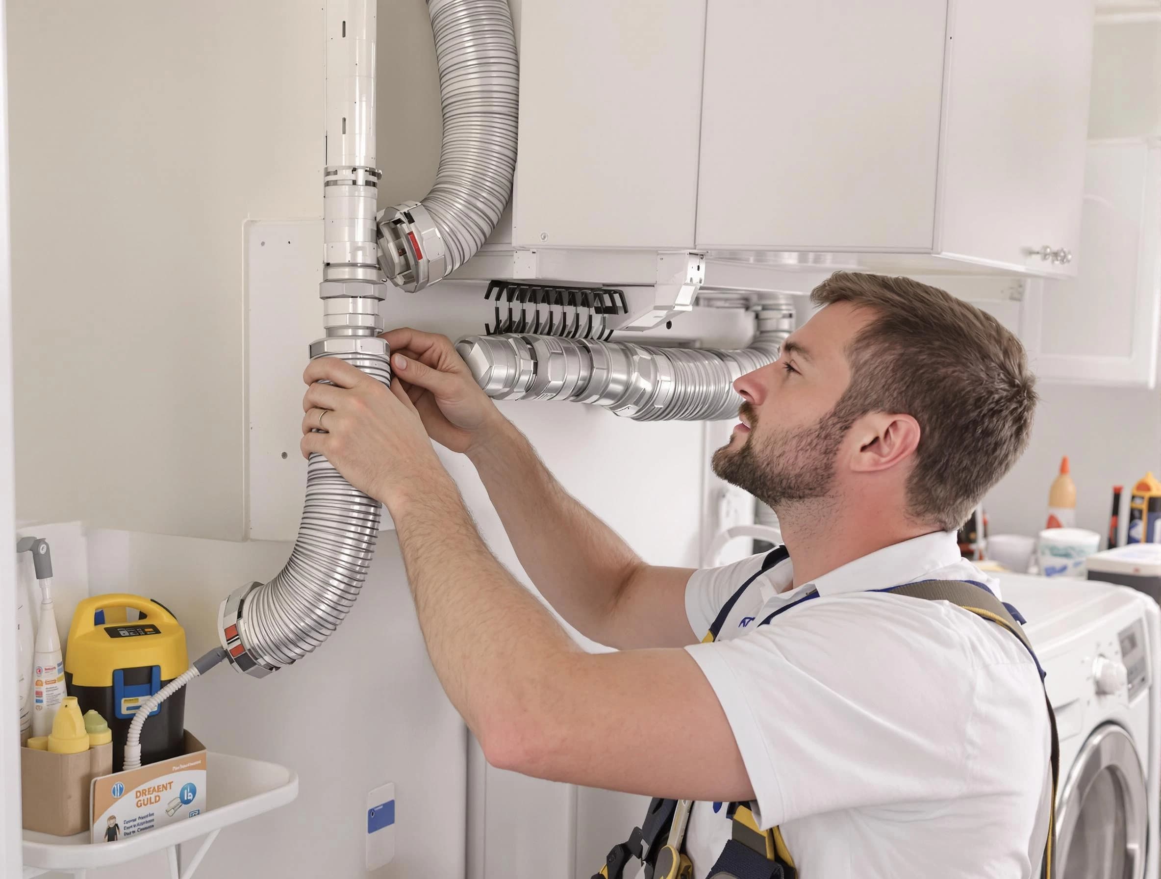Professional dryer vent repair and installation by Montrose Dryer Vent Cleaning in Montrose