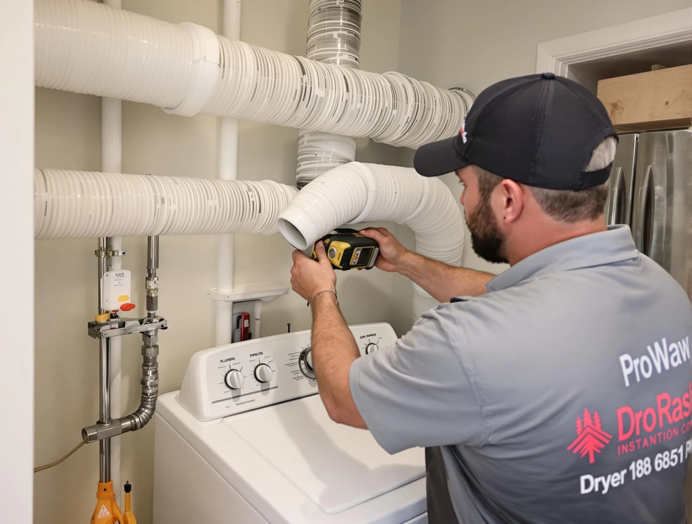 Professional dryer vent hose installation by Montrose Dryer Vent Cleaning in Montrose