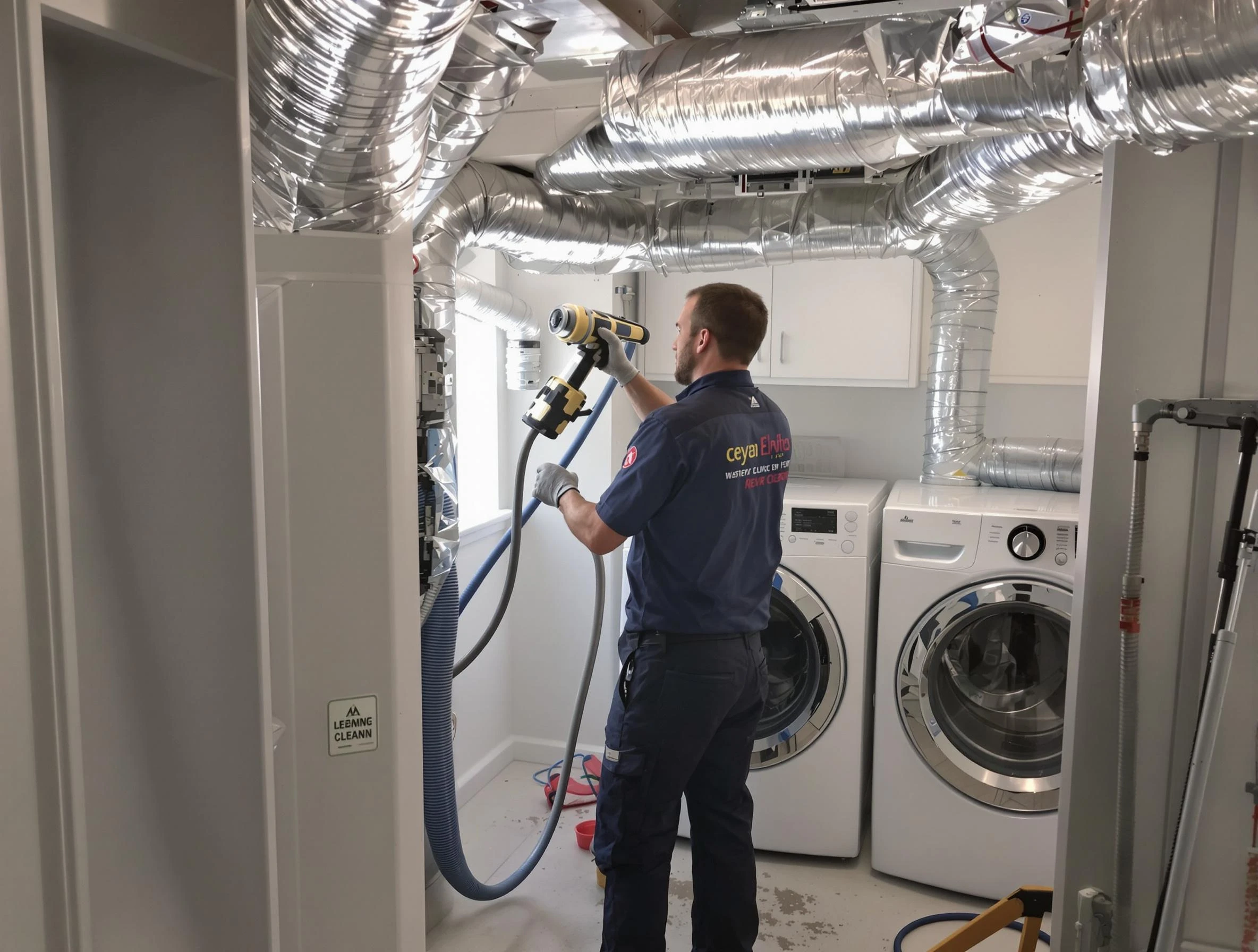 Montrose Dryer Vent Cleaning specialist using advanced equipment for thorough duct cleaning in Montrose
